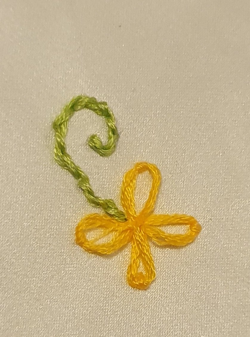 How to embroider flowers - 16 simple stitches