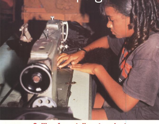 Oxfam's clothes code campaign poster