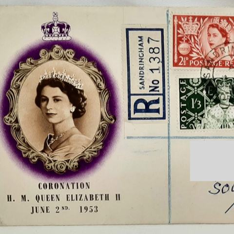 Image of stamp covers sold