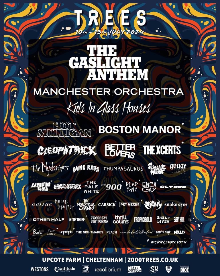 2000Trees Line Up Poster