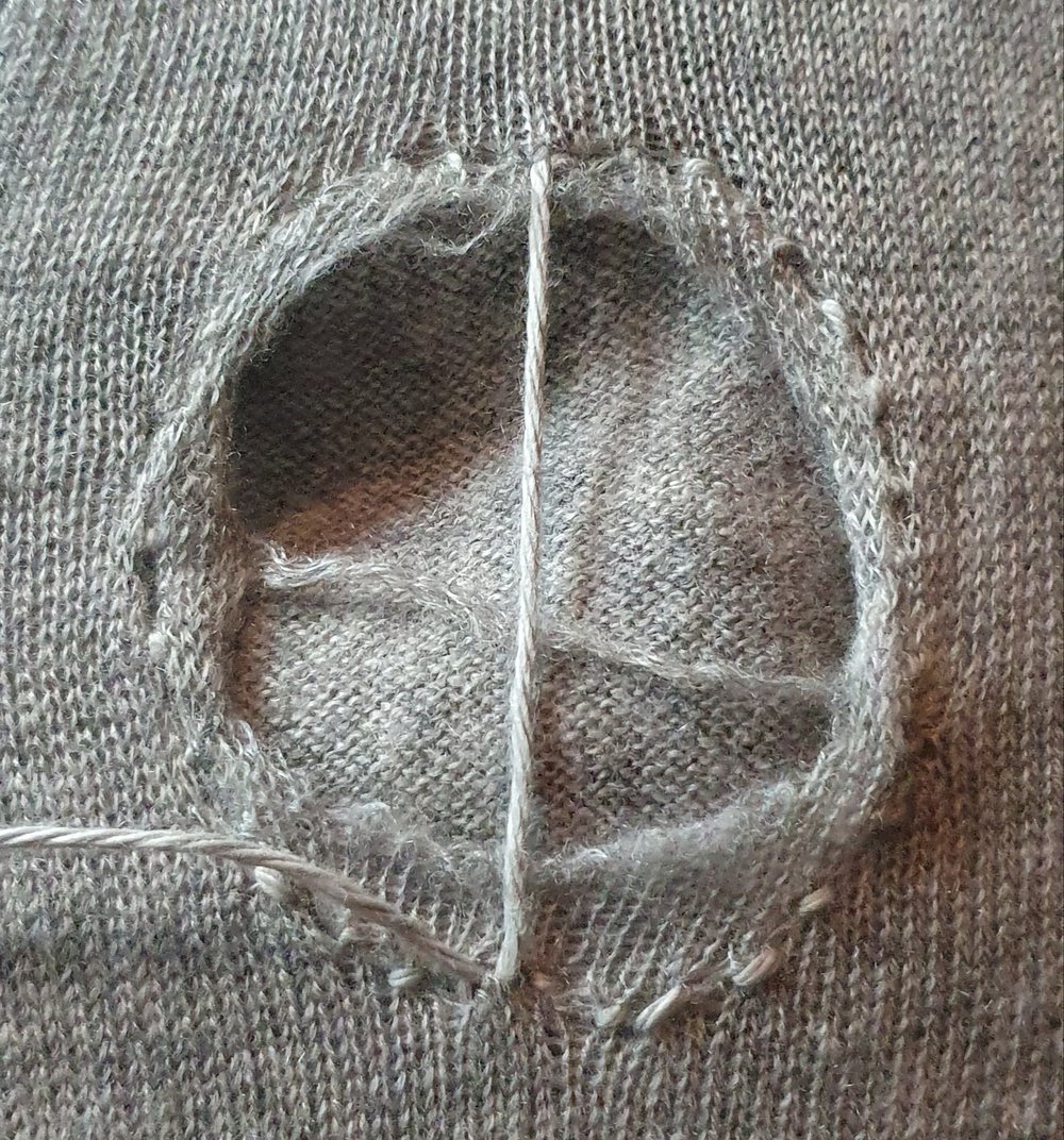 How To Embroider Over Holes in Clothes Embroidery Repair Oxfam GB