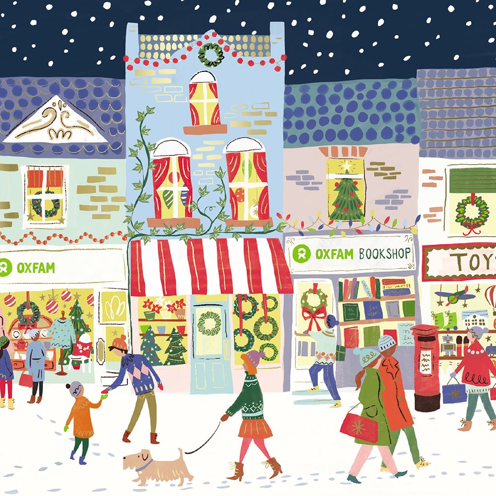 Oxfam on the High Street card