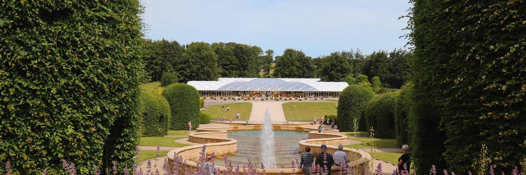 Alnwick cascade water feature