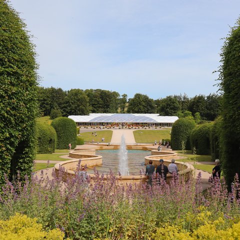 Alnwick cascade water feature