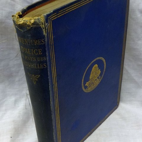 French first edition of Alice in Wonderland