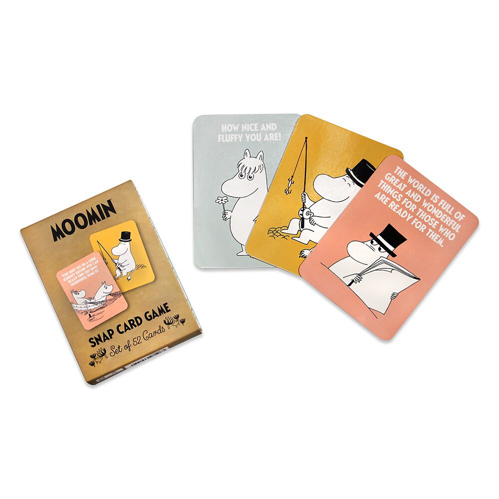 A Moomin snap card game