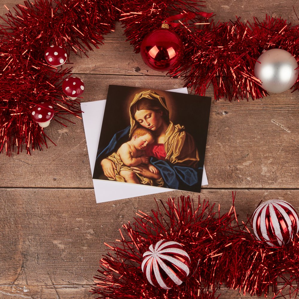 Madonna and Child Christmas Card (8 Pack)