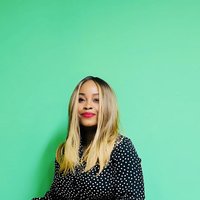 Margaret Chiwanza against a green background