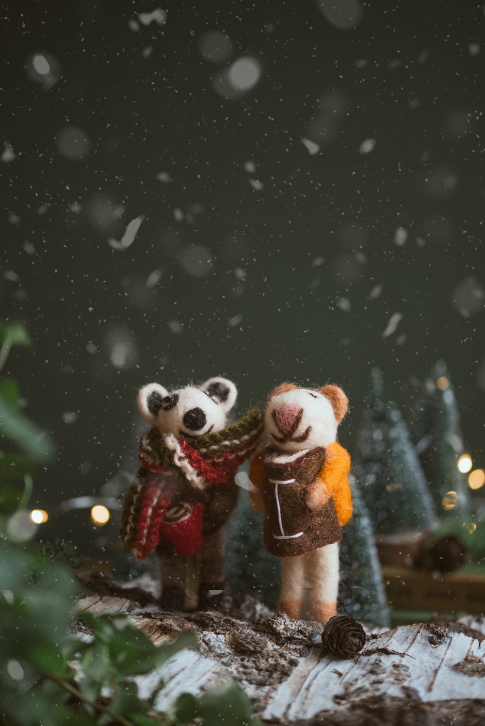 Felt Christmas decorations