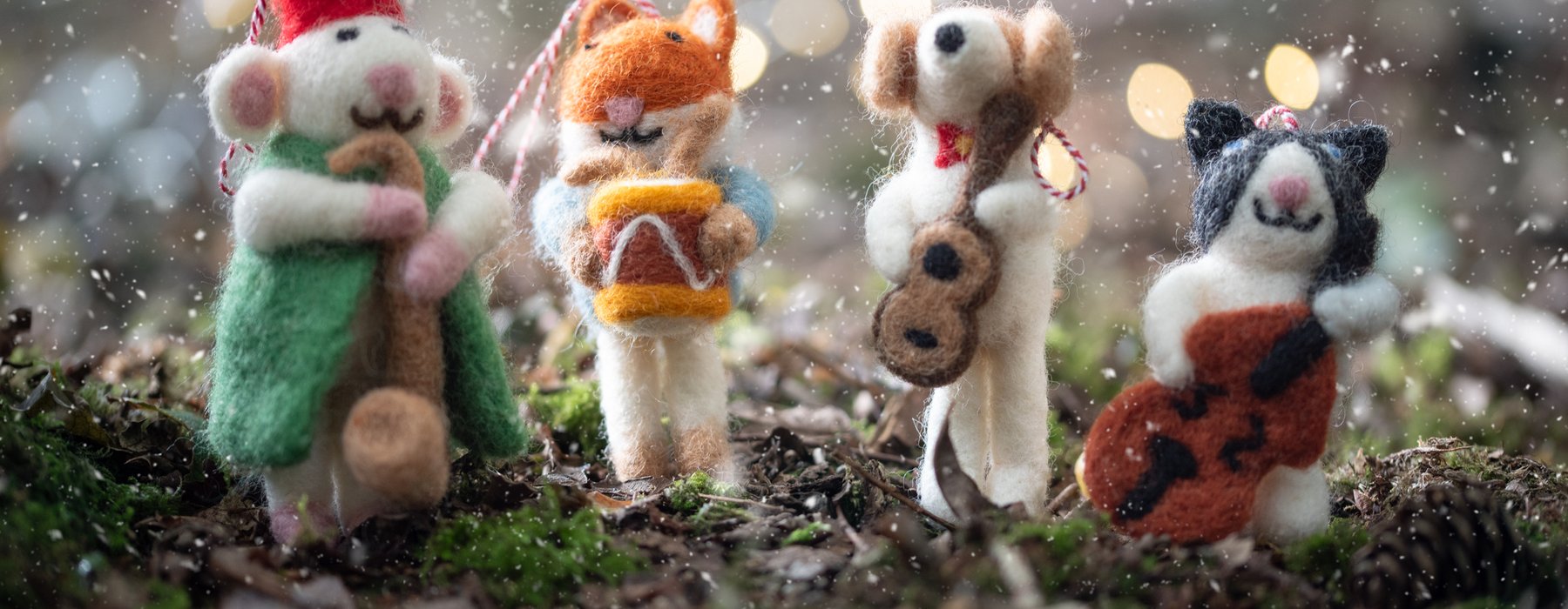 Felt Christmas decorations