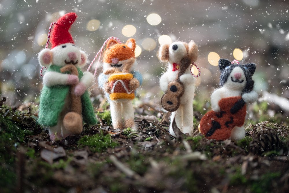 Felt Christmas decorations