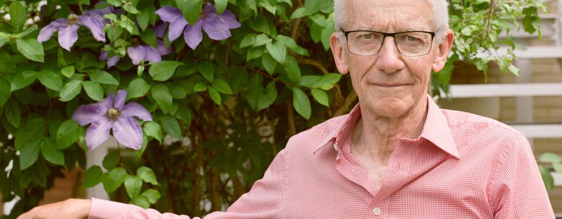 Richard in his garden