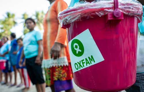 An Oxfam bucket