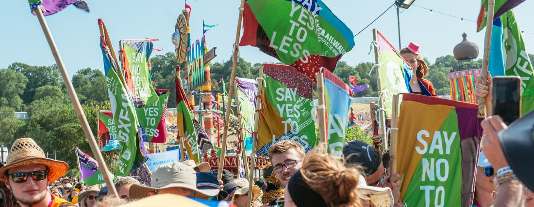 March at Glastonbury 2019