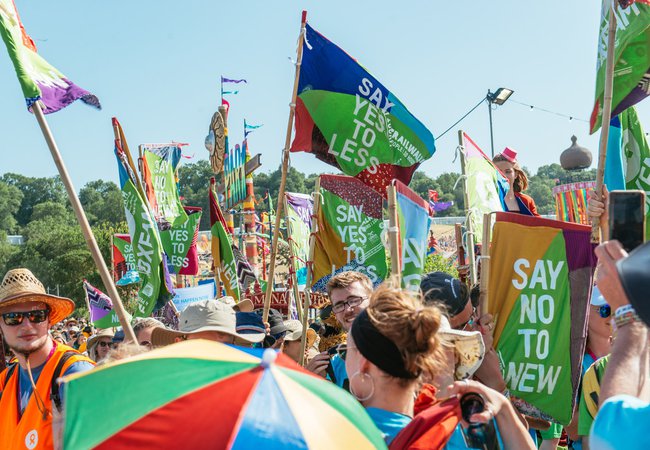 March at Glastonbury 2019