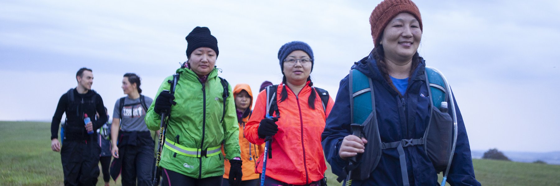 Participants at Trailwalker