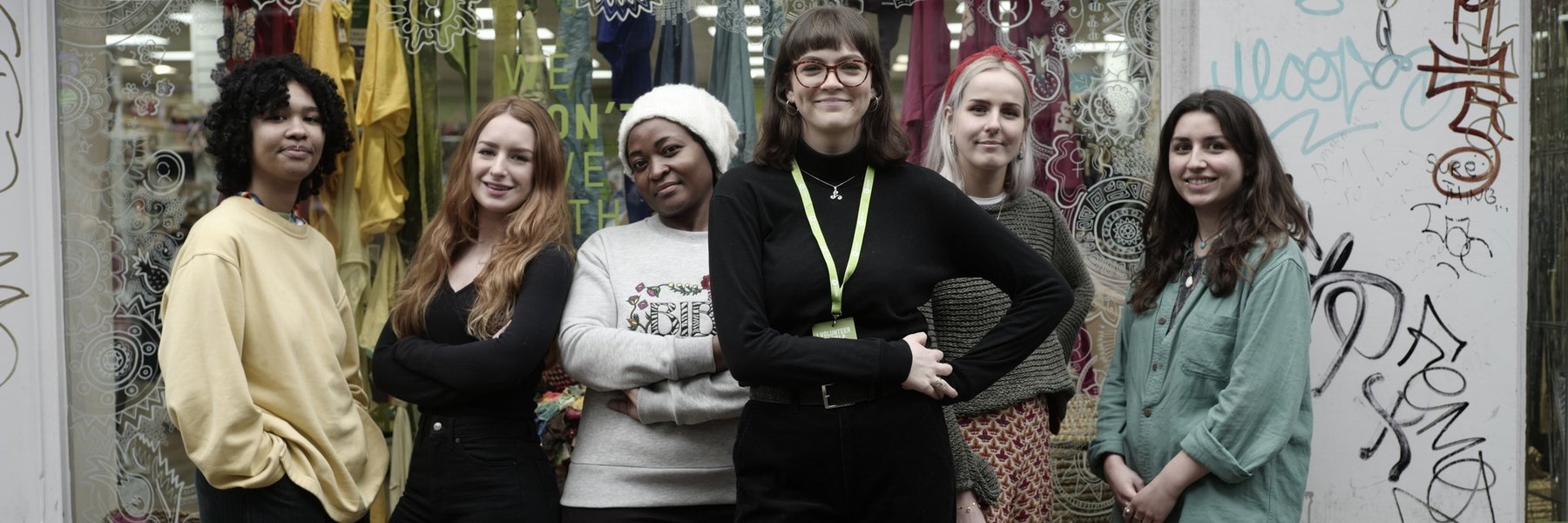 Volunteers at Oxfam Emporium, Manchester