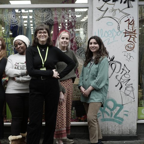 Volunteers at Oxfam Emporium, Manchester