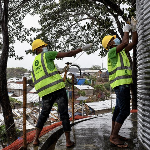 Cyclone Amphan,  Cox's Bazar, Bangladesh - Covid-19 response