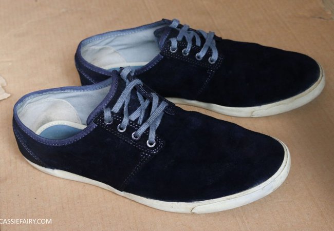 How to dye suede shoes
