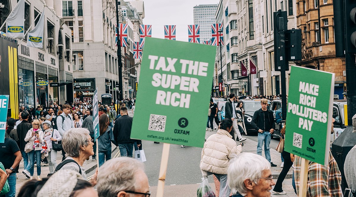 March through central London