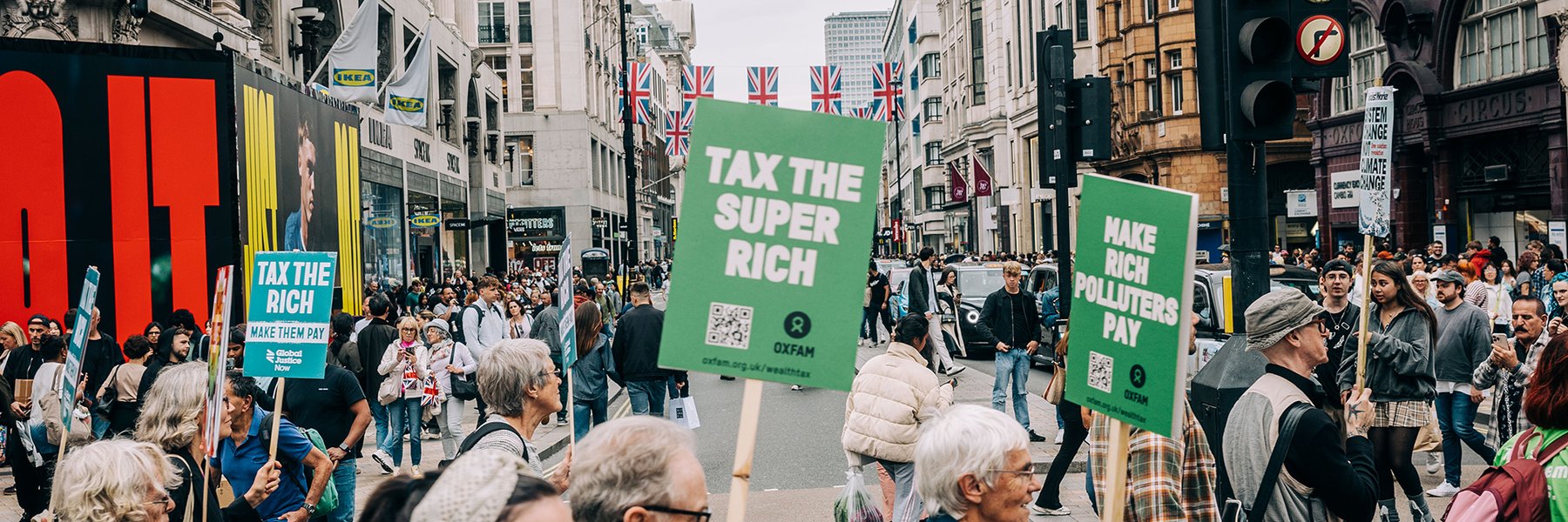 March through central London