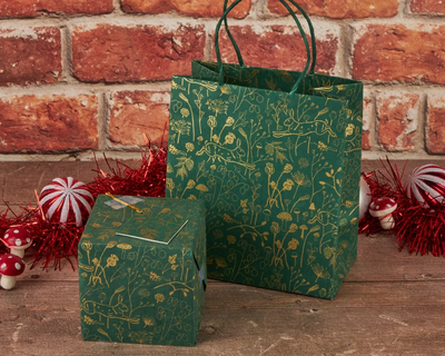 Christmas themed gift bags