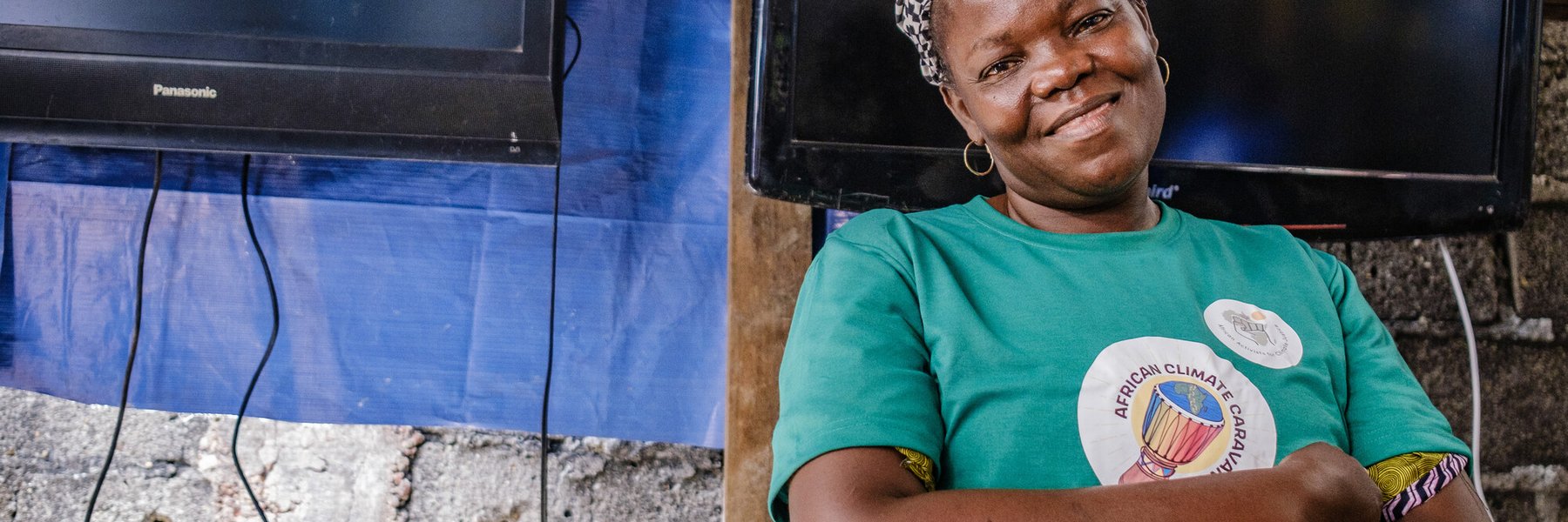 Community activist Mrs Owoseni Feyisayo in Ilaje, Lagos State, Nigeria.