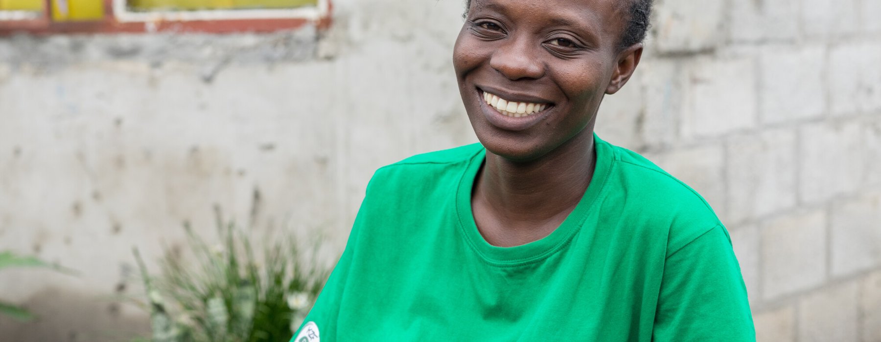 Bibian Munalula Akalaluka, 26, from Keepers Zambia Foundation.