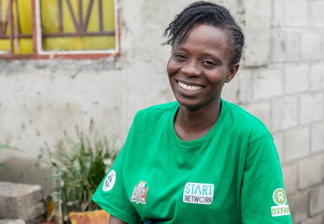 Bibian Munalula Akalaluka, 26, from Keepers Zambia Foundation.