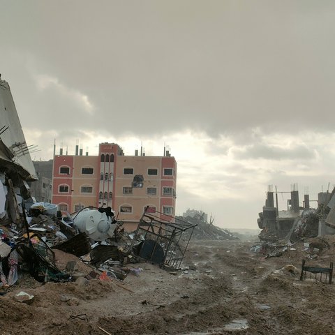 Image of Destruction in Gaza 06-02-25