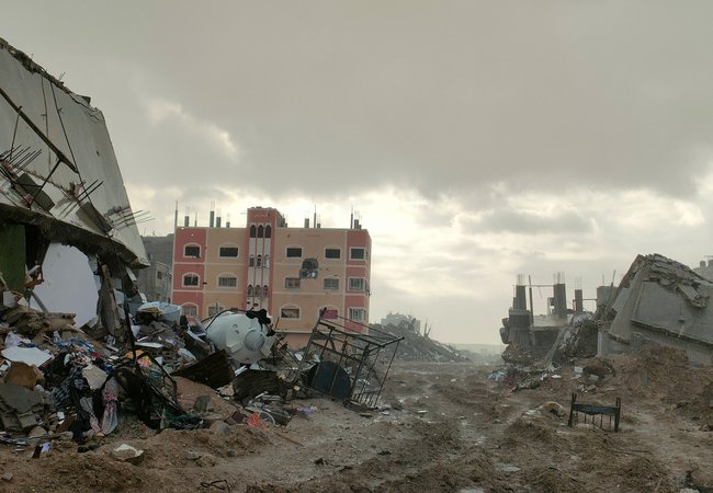 Image of Destruction in Gaza 06-02-25