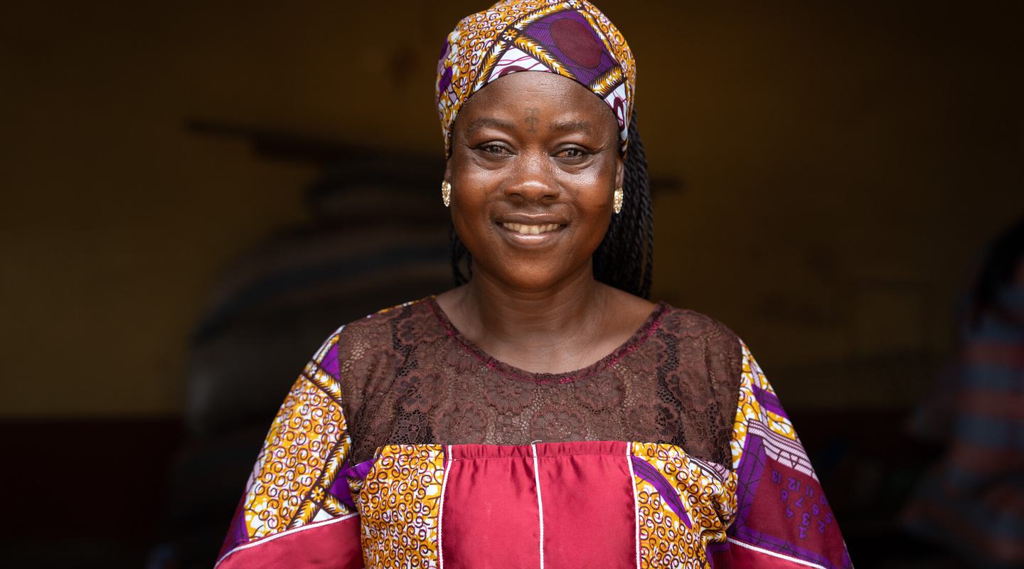 Safura Abdulai smiles as she poses for a photo.