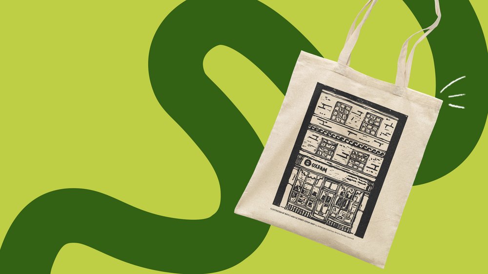 Oxfam tote bag