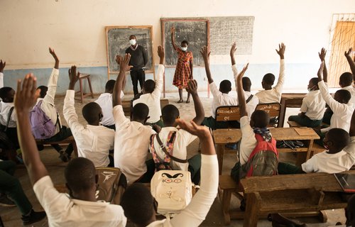 Jessy and Isaac, climate activists in Malawi