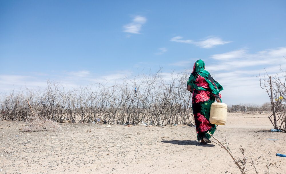 Safia is helped by the Cash Transfer Programme in Badana, Kenya.  Image: Loliwe Phiri/Oxfam