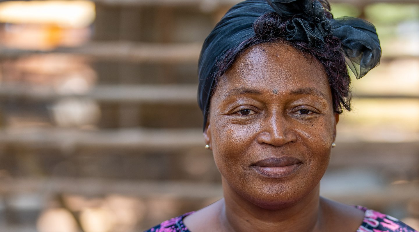 Magdalene is a midwife, pastor and farmer. She leads the Female Ministers Network (FEMINET) a faith-based women's group of female farmers in Sierra Leone.