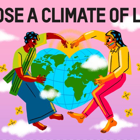 I choose a climate of love.