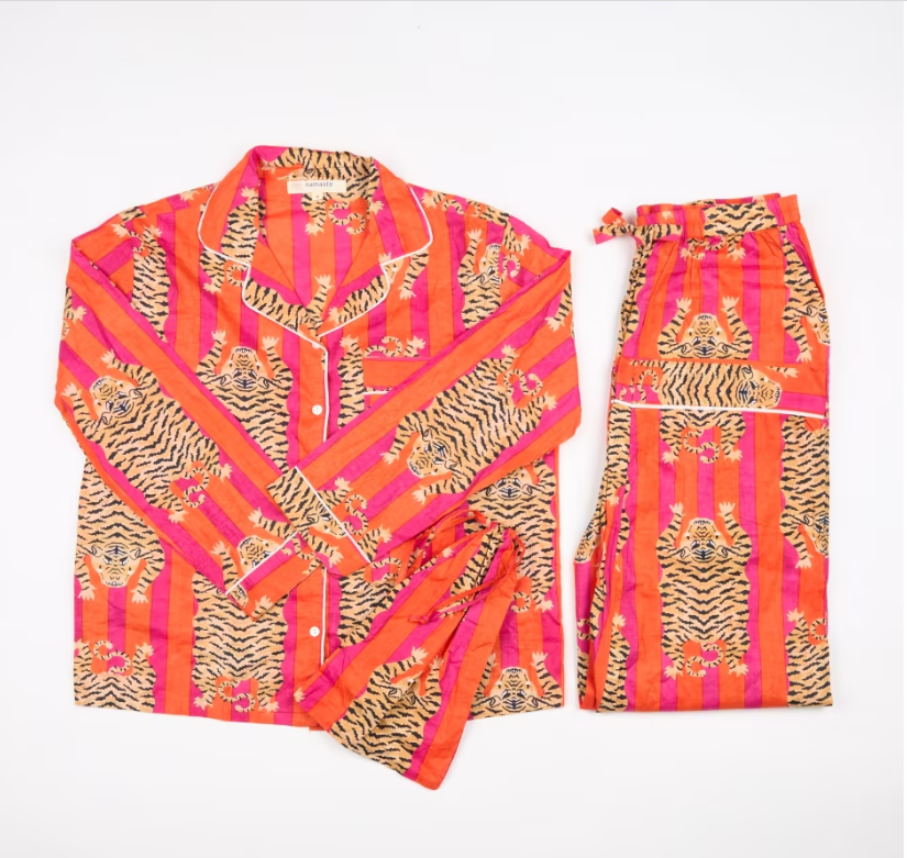 Tiger Stripe Pyjama Set - Large