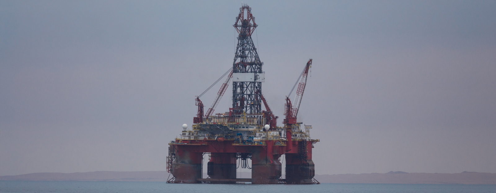 An oil rig