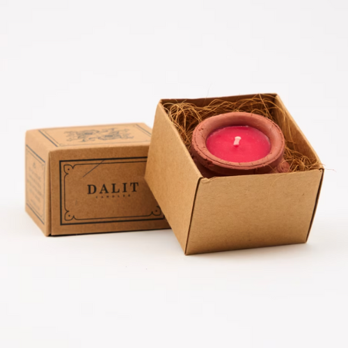 Mini dalit candle from Sourced by Oxfam