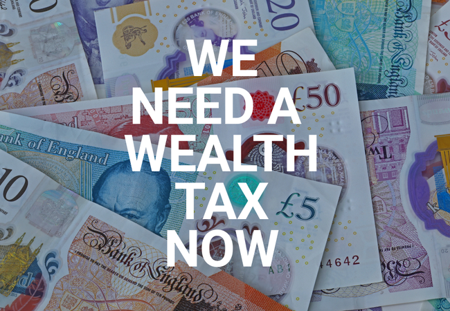 We need a wealth tax now