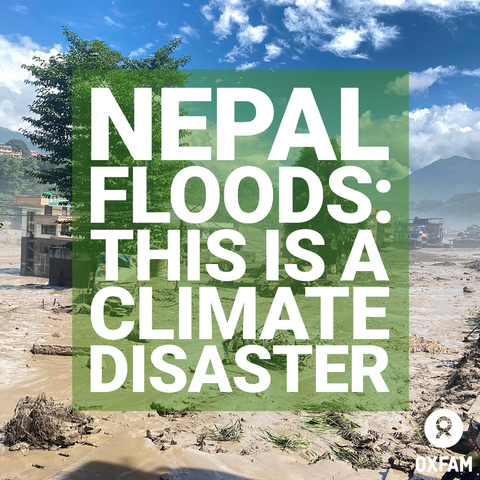 Nepal floods: this is a climate disaster