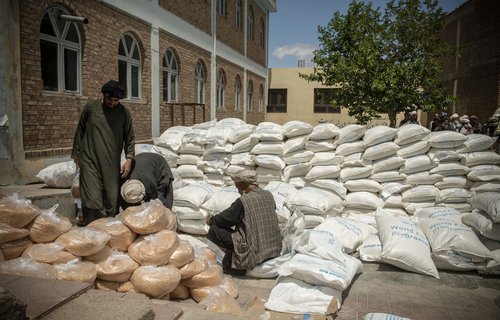 Oxfam is helping provide food to vulnerable people during the COVID-19 pandemic