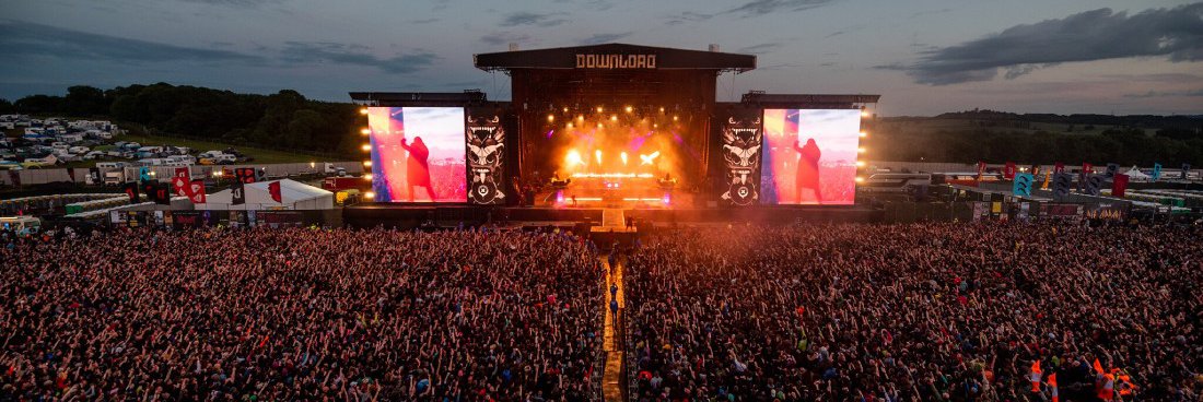 The main stage at Download Festival