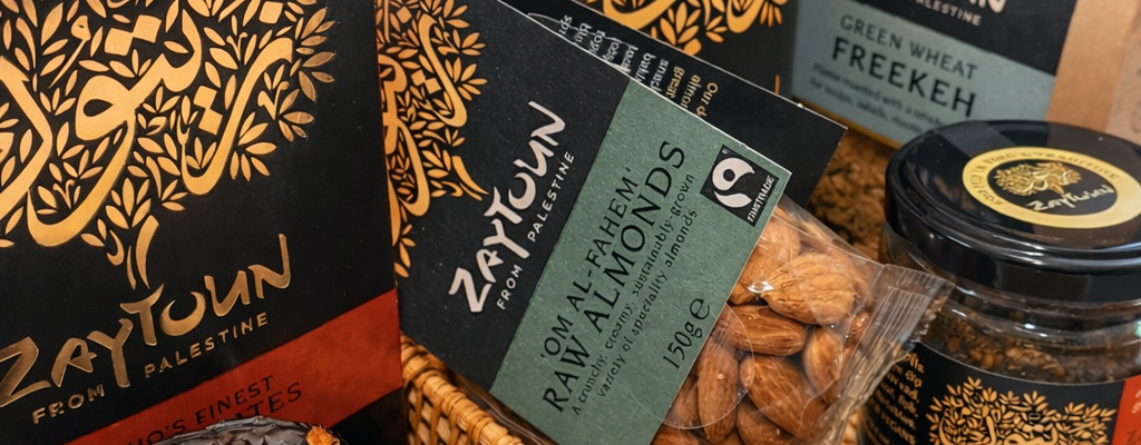 Zaytoun Ramadan essential products, featuring olive oil and medjoul dates