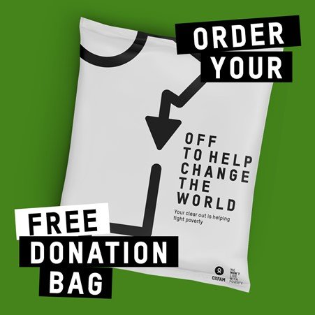 Order your free donation bag