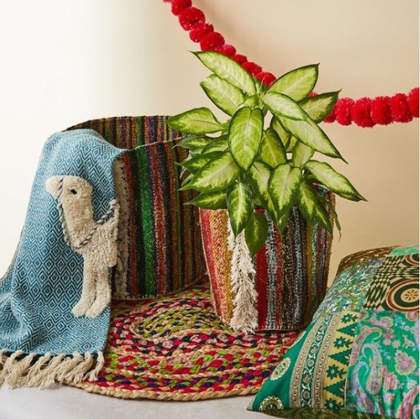 A selection of ethical homewares from the Sourced By Oxfam collection