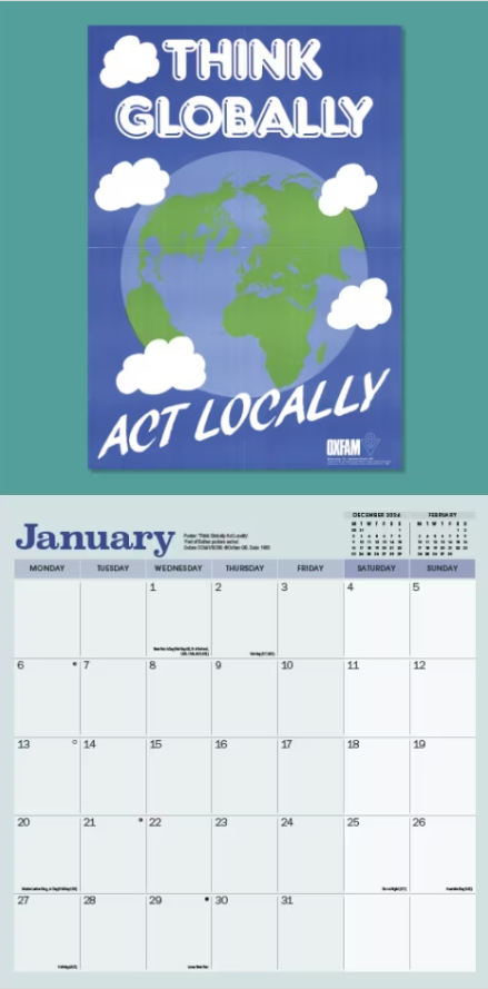 Oxfam Archive Calendar