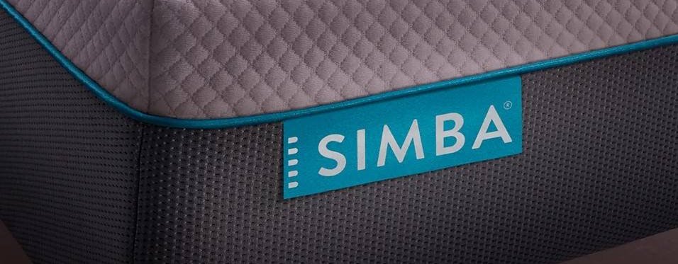 Simba logo on a mattress